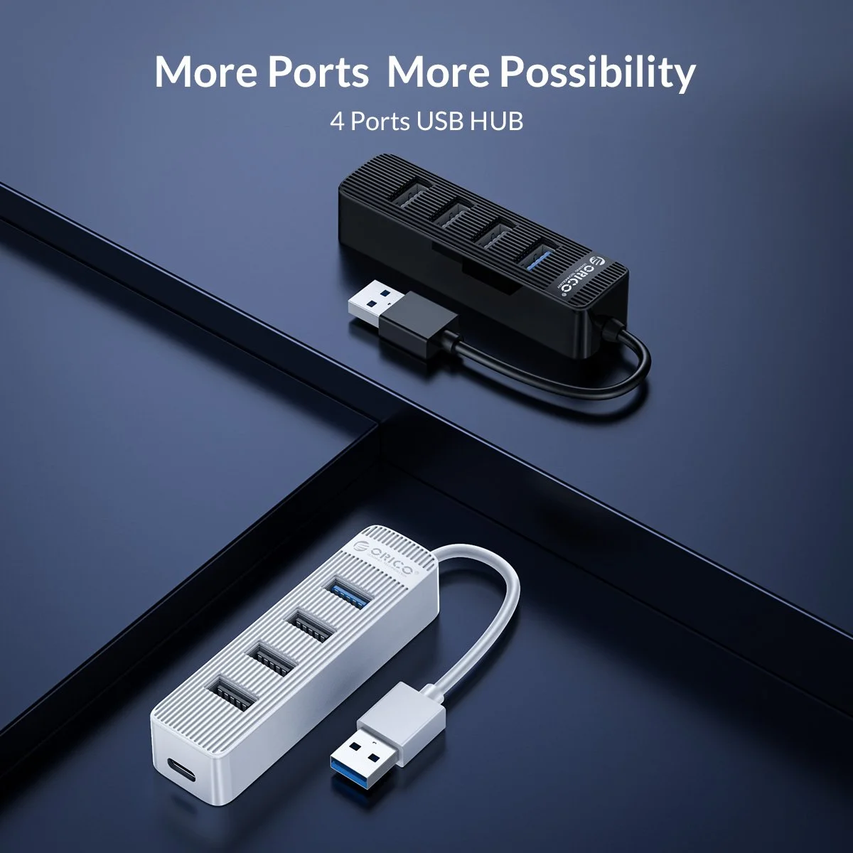 Orico хъб USB3.0/2.0 HUB 4 ports - TWU32-4A - image 4