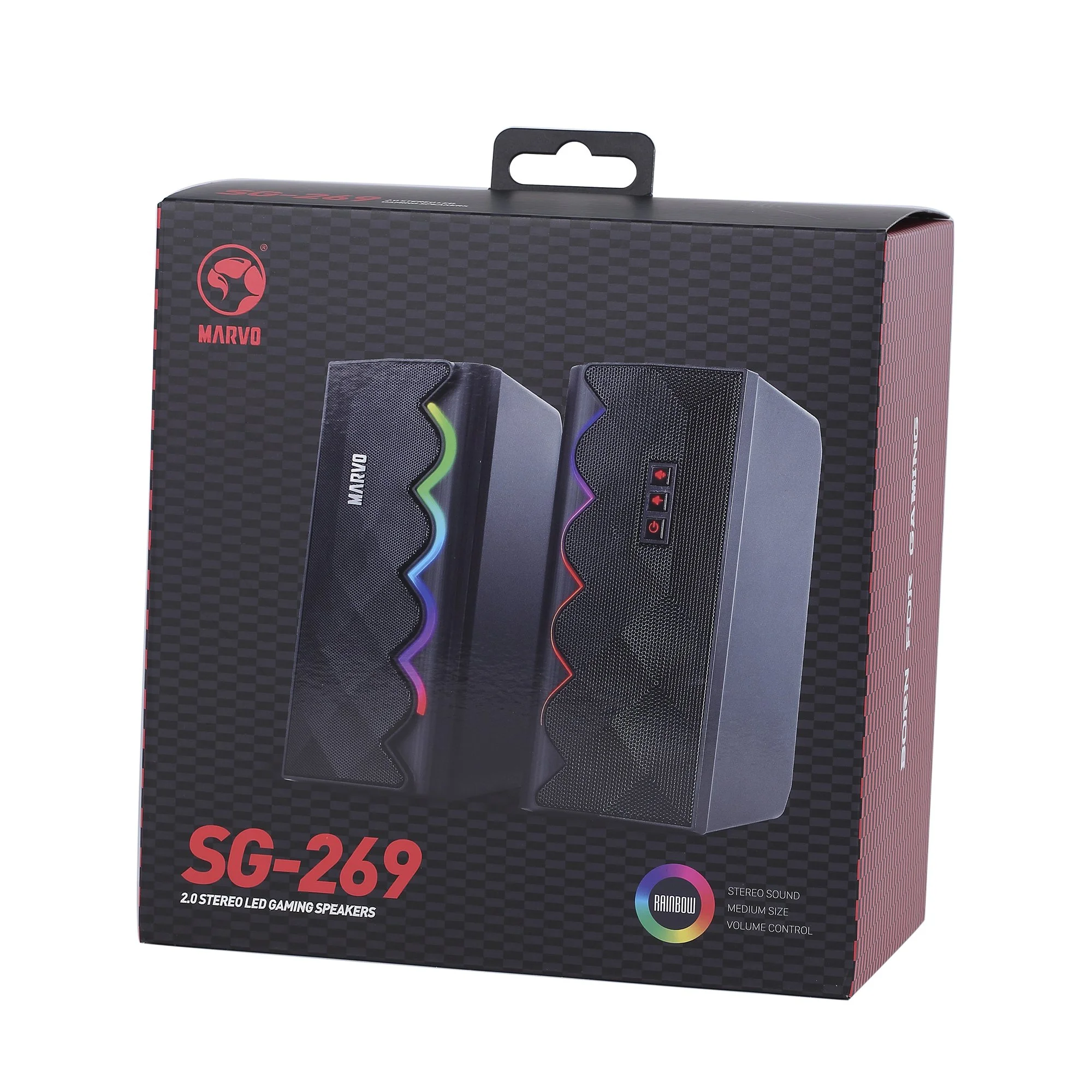 Marvo Тонколони Gaming Speakers 2.0 6W Bluetooth RGB - MARVO-SG-269 - image 8