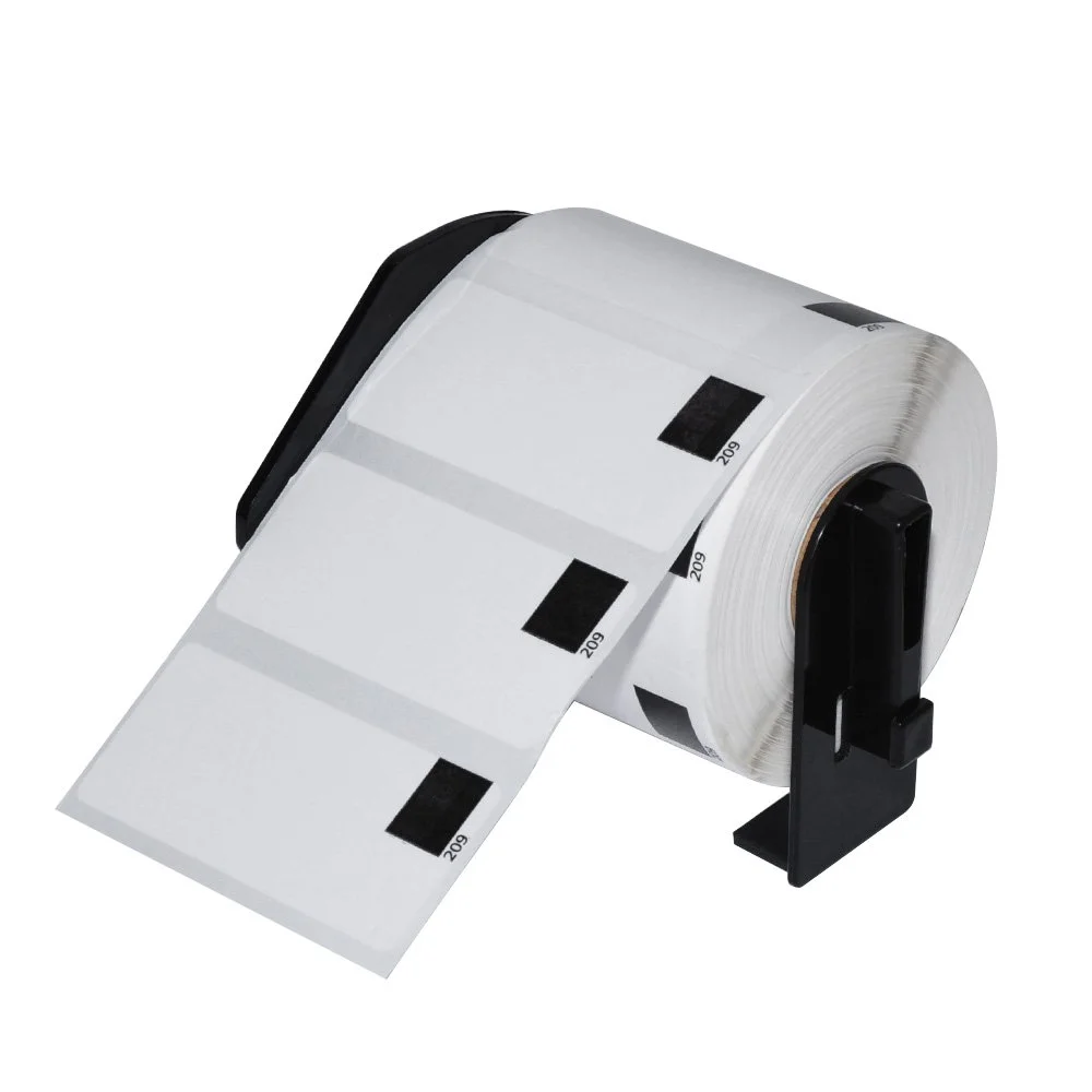 Makki съвместими етикети Brother DK-11209 - Small Address Paper Labels, 29mmx62mm, 800 labels per roll, Black on White - MK-DK-11209 - image 5