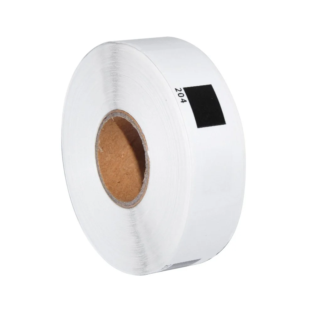 Makki съвместими етикети Brother DK-11204 ROLL ONLY - Multi Purpose Labels, 17mmx54mm, 400 labels per roll, Black on White - MK-DK-11204-RO - image 2