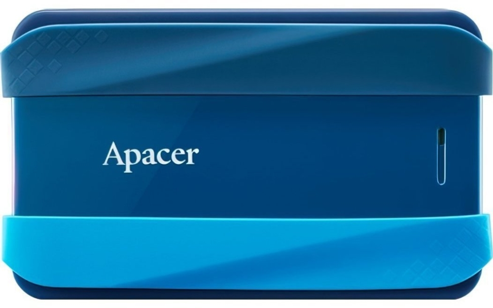 Твърд диск, Apacer AC533, 1TB 2.5" SATA HDD USB 3.2 Portable Hard Drive Plastic / Rubber Vibrant blue - image 1