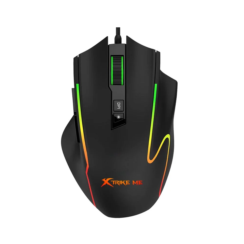 Xtrike ME геймърска мишка Gaming Mouse GM-518 - 12800dpi, RGB, programmable