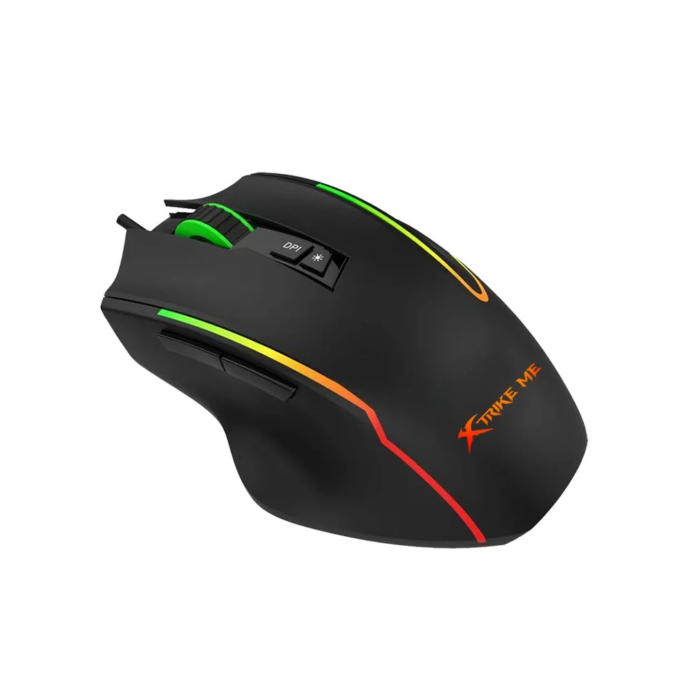 Xtrike ME геймърска мишка Gaming Mouse GM-518 - 12800dpi, RGB, programmable - image 1