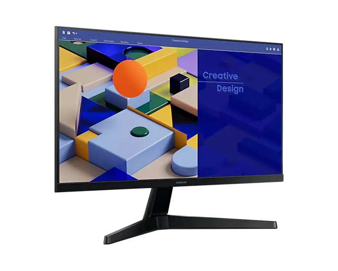 Монитор, Samsung 27C314 27", LED IPS, 75 Hz, 5ms, 1920x1080, 250cd/m2, D-Sub, HDMI, Black - image 2