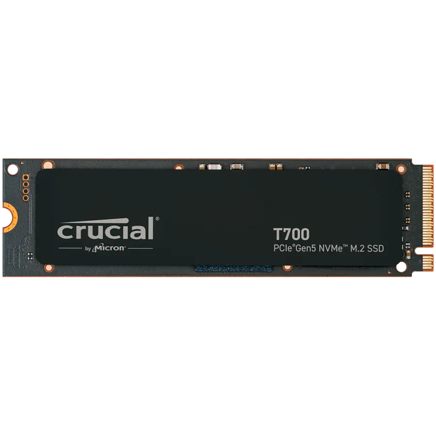 Crucial T700 1TB PCIe Gen5 NVMe M.2 SSD