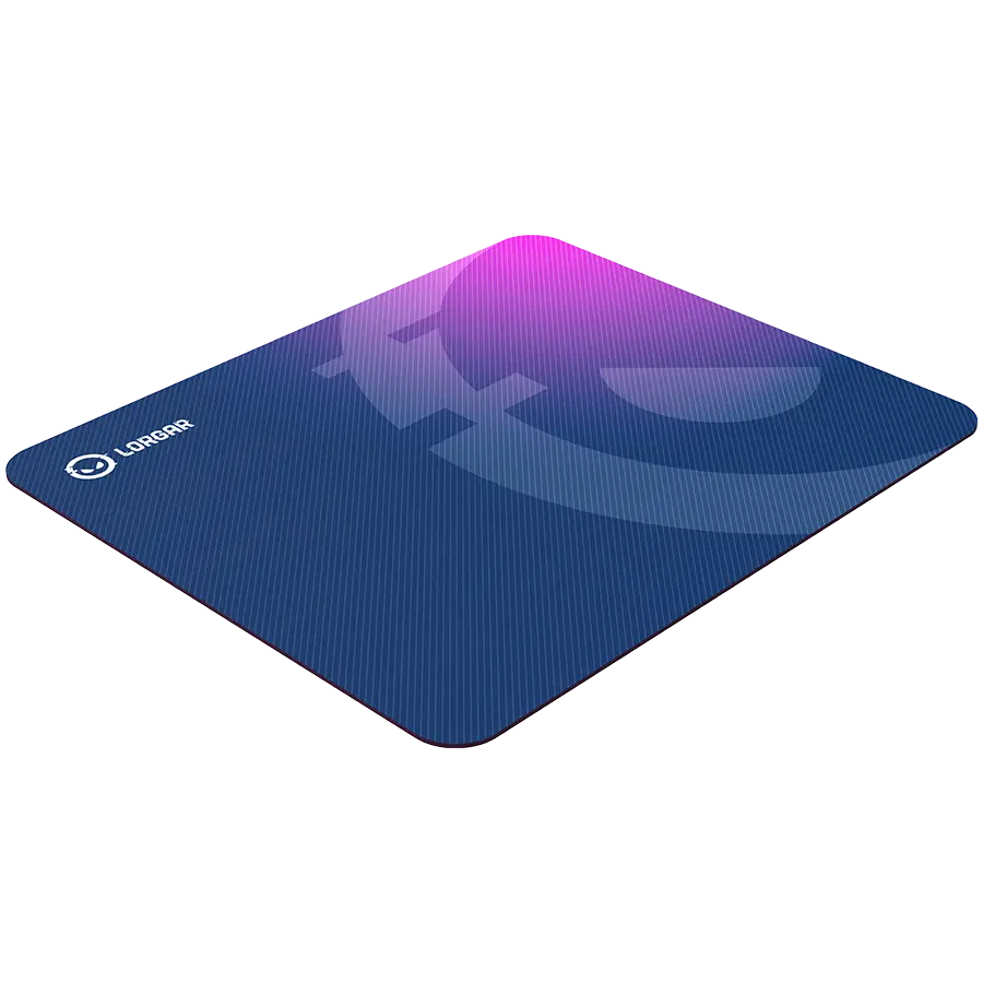 Lorgar Main 135, Gaming mouse pad, High-speed surface, Purple anti-slip rubber base, size: 500mm x 420mm x 3mm, weight 0.41kg - image 1