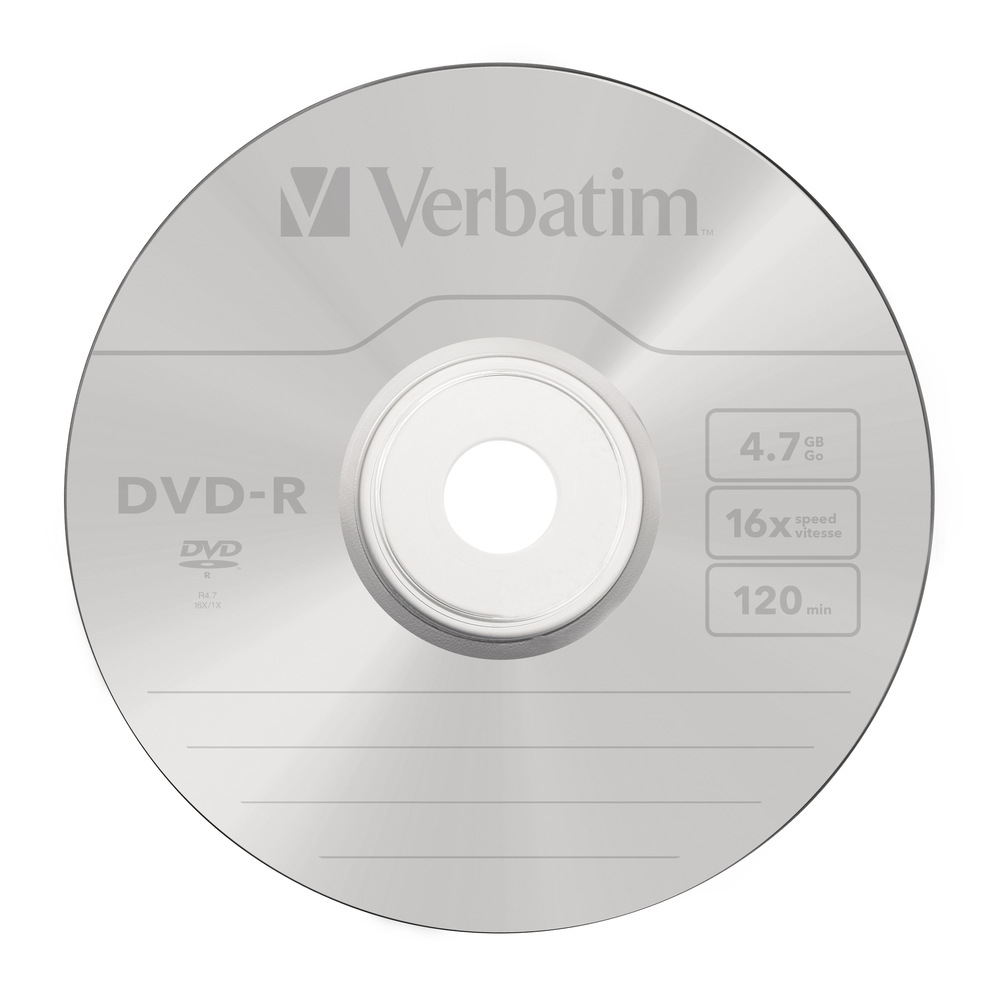 Медия, Verbatim DVD-R AZO 4.7GB 16X MATT SILVER SURFACE (10 PACK) - image 2