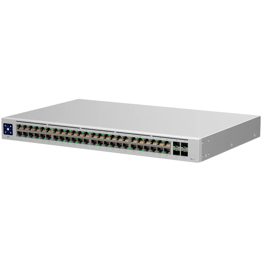 Ubiquiti USW48 48port, Layer 2 switch, 48 x GbE ports, 4 x USW48EU