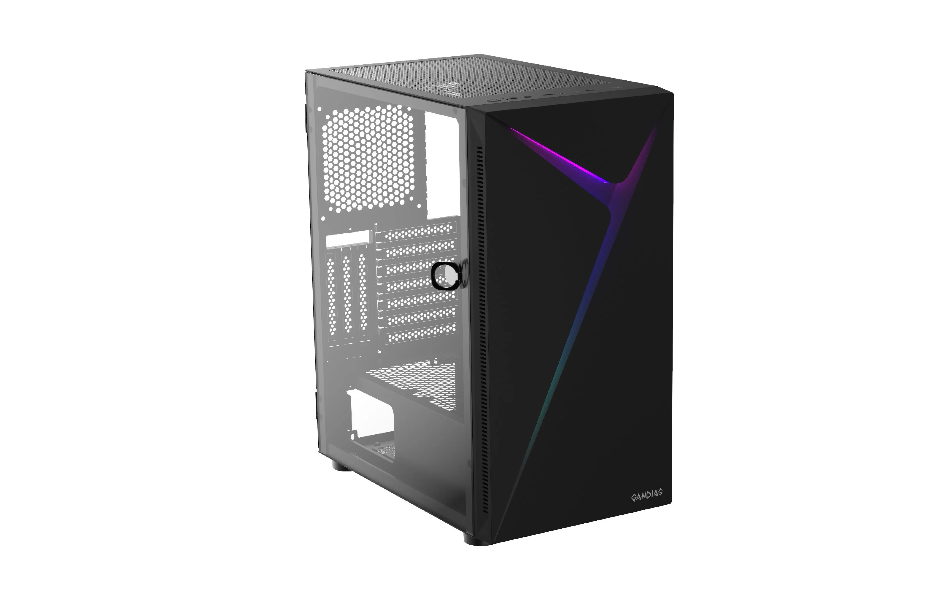 Gamdias кутия Case ATX - ARGUS E4 Elite - aRGB, Tempered Glass - image 6