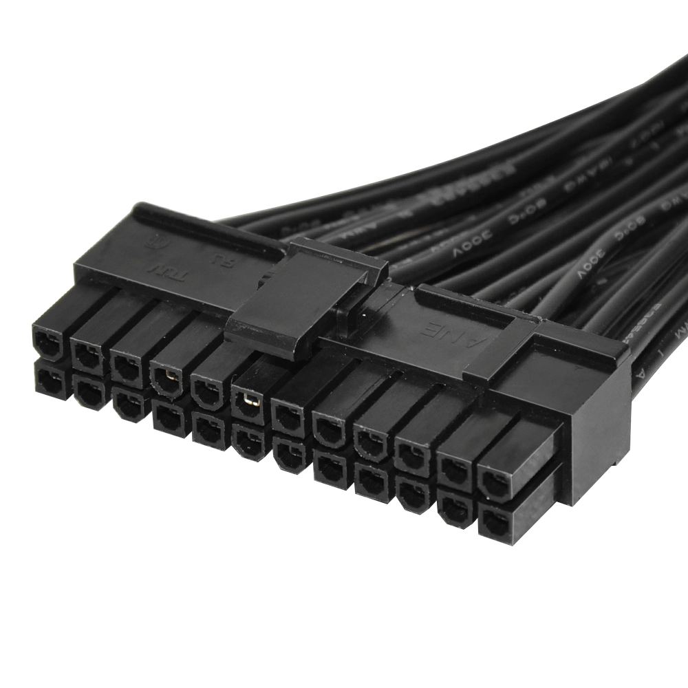 Makki Удължител Cable Extension 24 pin ATX 30cm - MAKKI-ATX24P-EXT-0.3m - image 1