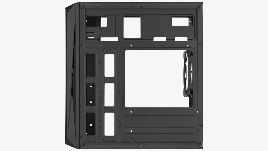 AeroCool кутия Case mATX - CS-107-A-BK-v2 - 3 fans included - image 11