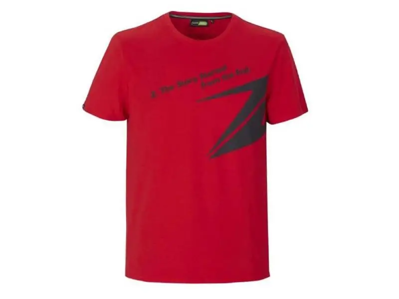 Тениска 177SEM2211 Z-50th Red T-shirt Male KAWASAKI