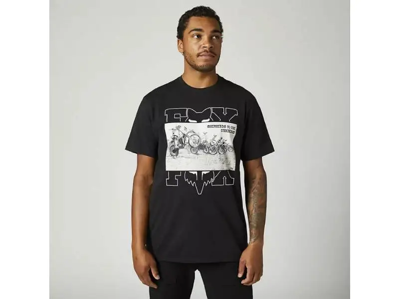 Тениска HEAD SPLITTER SS PREMIUM TEE BLK FOX