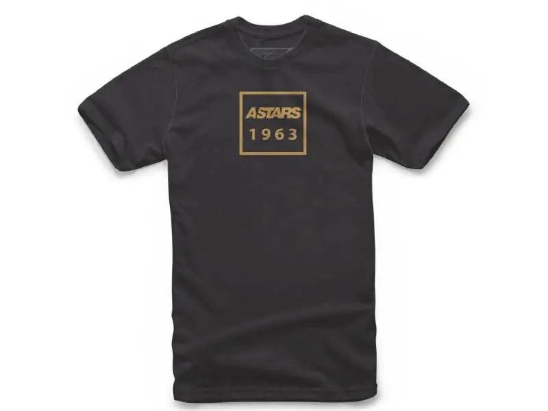 Тениска BOX TEE BLACK ALPINESTARS