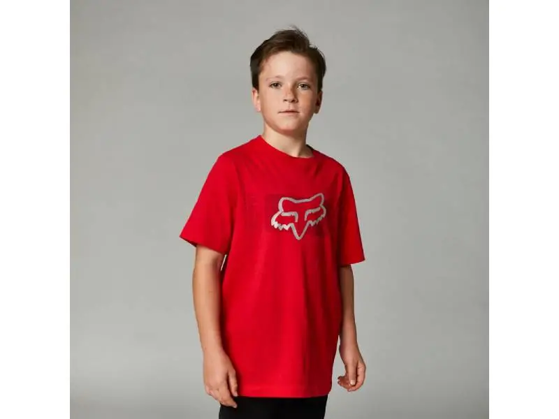 Детска тениска YOUTH MIRER SS TEE FLAME RED FOX