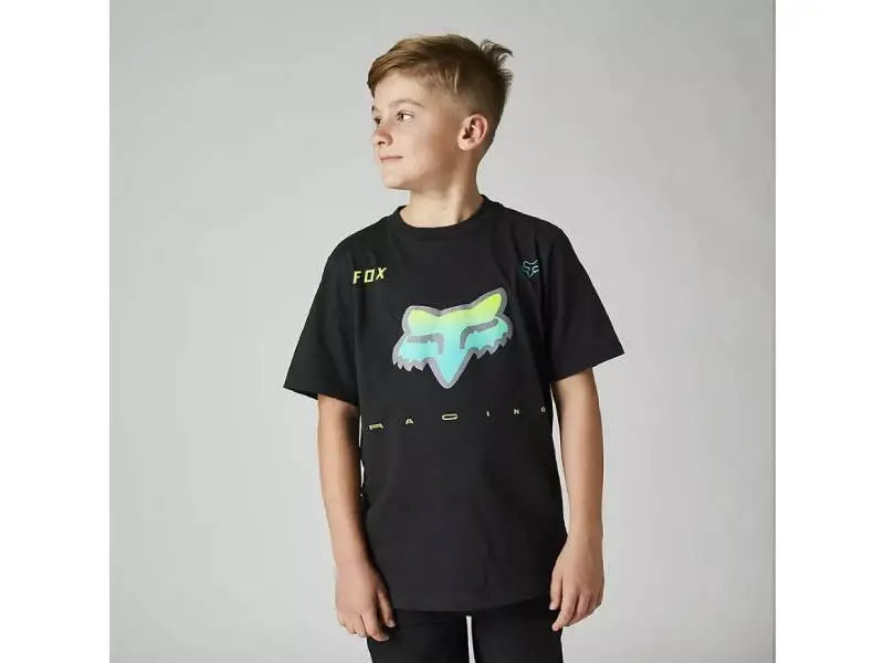 Детска тениска YTH RKANE HEAD SS TEE BLK FOX