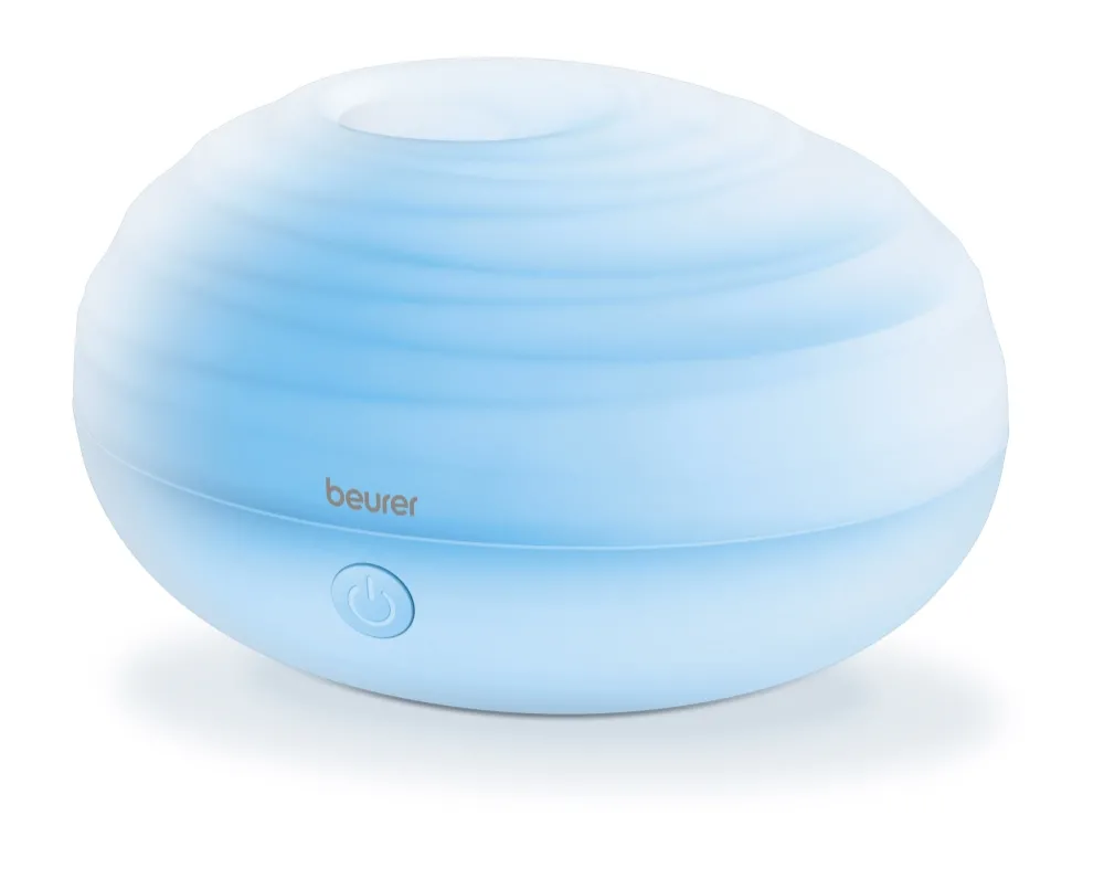 Ароматизатор, Beurer LA 20 Aroma Diffuser; suitable for water-soluble aroma oils; ultrasound humidification technology; colour-changing LED; tank capacity 80 ml; two power supply USB cable and USB plug; for rooms up to 10 m2 - image 3