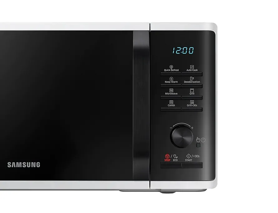 Микровълнова печка, Samsung MG23K3515AW/OL, Microwave, 23l, Grill, 800W, LED Display, White - image 8