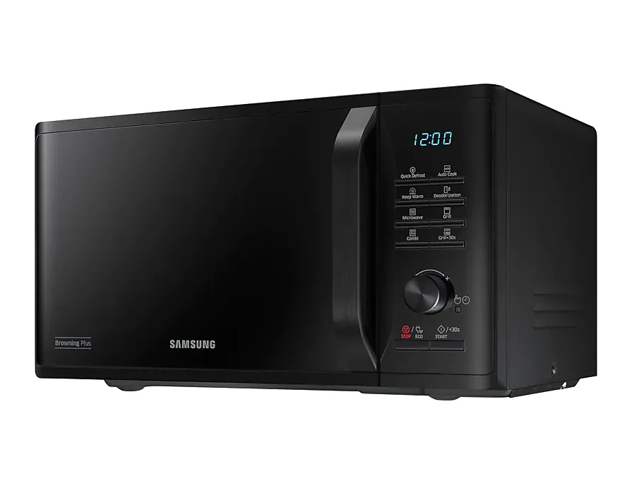 Микровълнова печка, Samsung MG23K3515AK/OL, Microwave, 23l, Grill, 800W, LED Display, Black - image 2