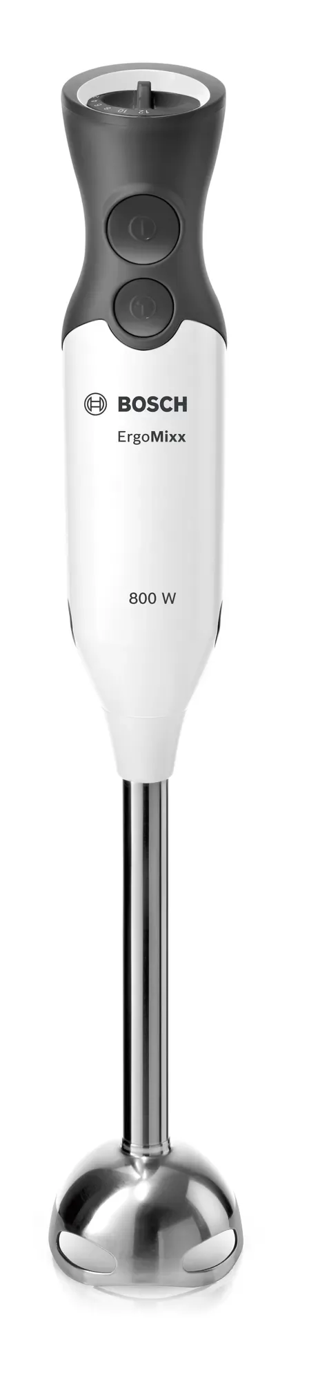 Пасатор, Bosch MS61A4110, Blender, ErgoMixx, 800 W, Included transparent jug, White, anthracite - image 5