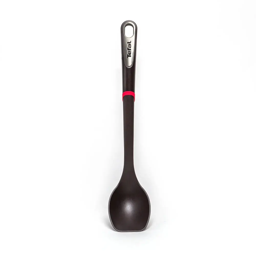 Лъжица, Tefal K2060514, Ingenio, Spoon, Kitchen tool, Termoplastic, 39.8x9x4.6cm, Up to 230°C, Dishwasher safe, black - image 1