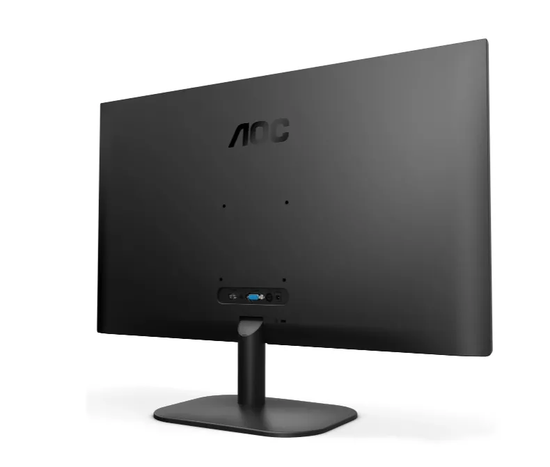 Монитор, AOC 27B2DA, 27" IPS WLED, 1920x1080@75Hz, 4ms GtG, 250cd/m2, 1000:1. DC20M:1, Adaptive Sync, FlickerFree, Low Blue Light, 2Wx2, Tilt, D-SUB, DVI, HDMI - image 1