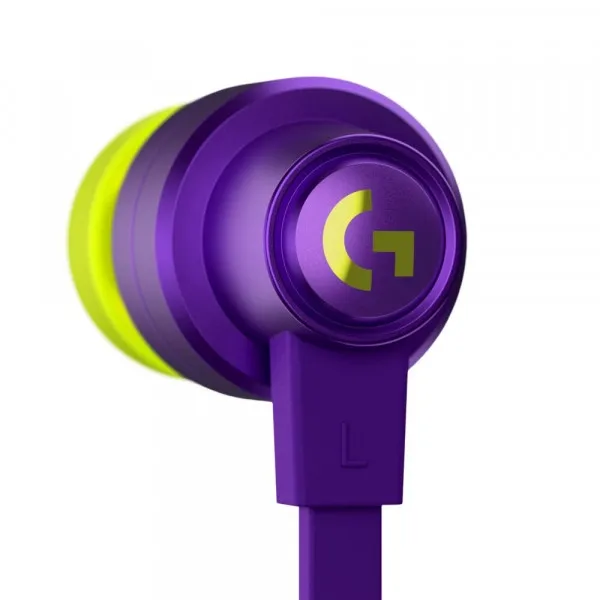 Слушалки, Logitech G333 Gaming Headphones, Cable Management, Custom-length Cable, Dual Dynamic Drivers, Purple - image 1