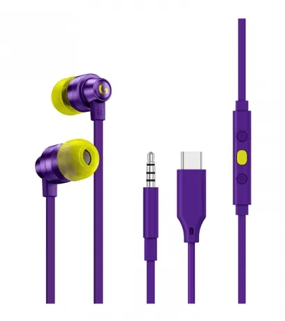 Слушалки, Logitech G333 Gaming Headphones, Cable Management, Custom-length Cable, Dual Dynamic Drivers, Purple - image 3