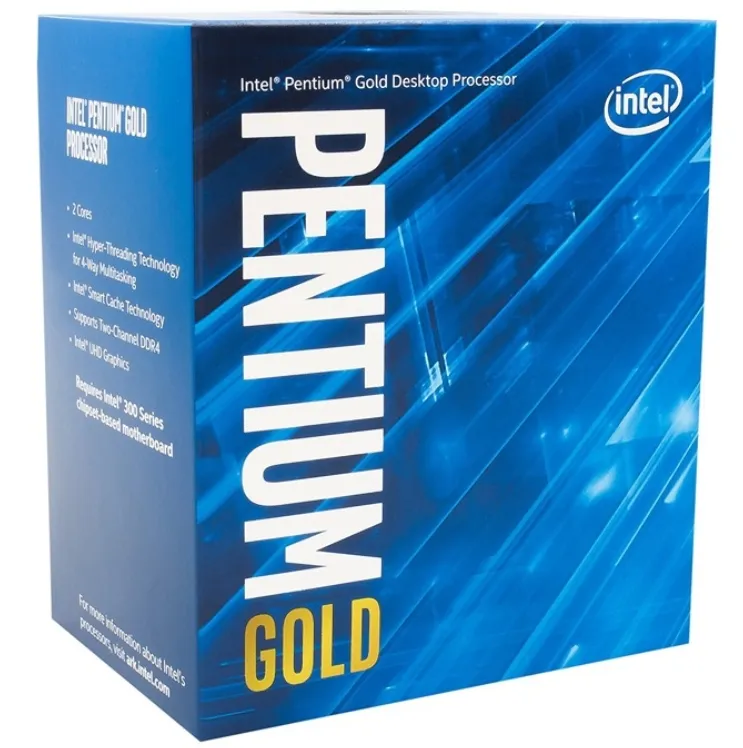 Процесор, Intel CPU Desktop Pentium G6400 (4.0GHz, 4MB, LGA1200) box - image 1