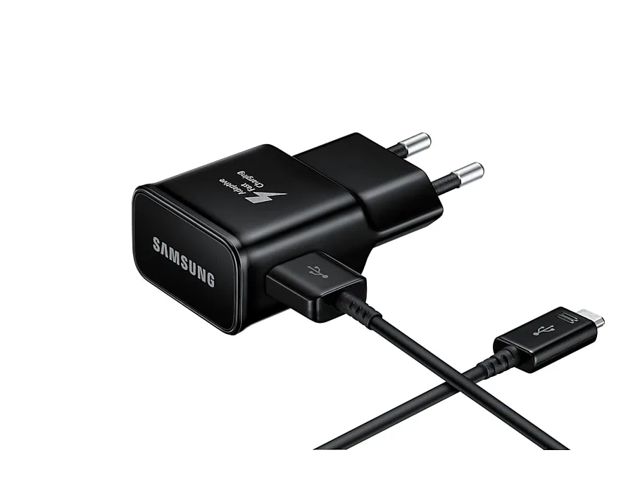 Адаптер, Samsung Travel Adapter 5V 2A Fast Charging , Detachable cable, USB-C, Black - image 4