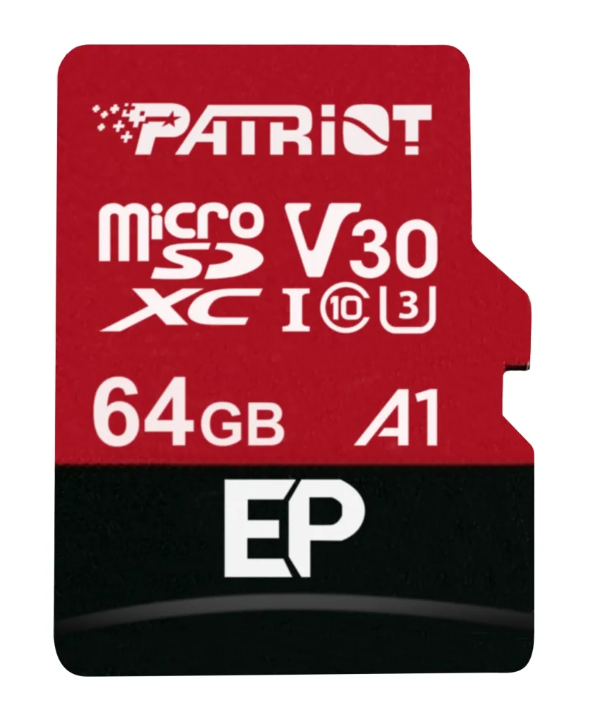 Памет, Patriot EP Series 64GB Micro SDXC V30