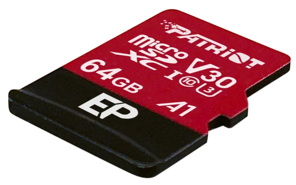 Памет, Patriot EP Series 64GB Micro SDXC V30 - image 1