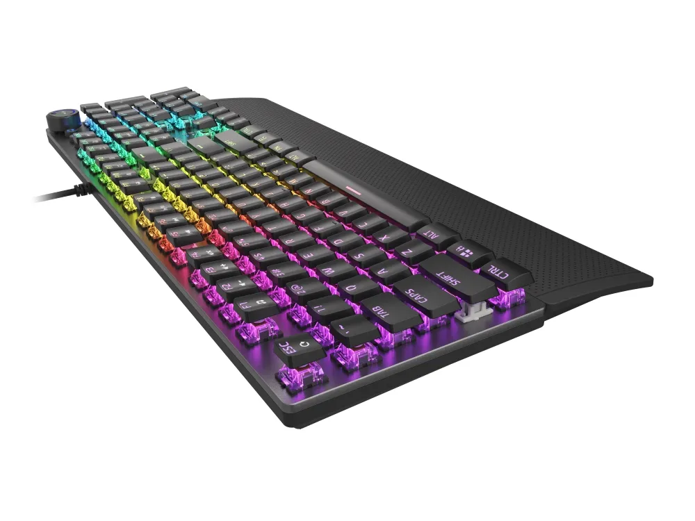 Клавиатура, Genesis Mechanical Gaming Keyboard Thor 401 RGB Backlight Brown Switch US Layout Software - image 6