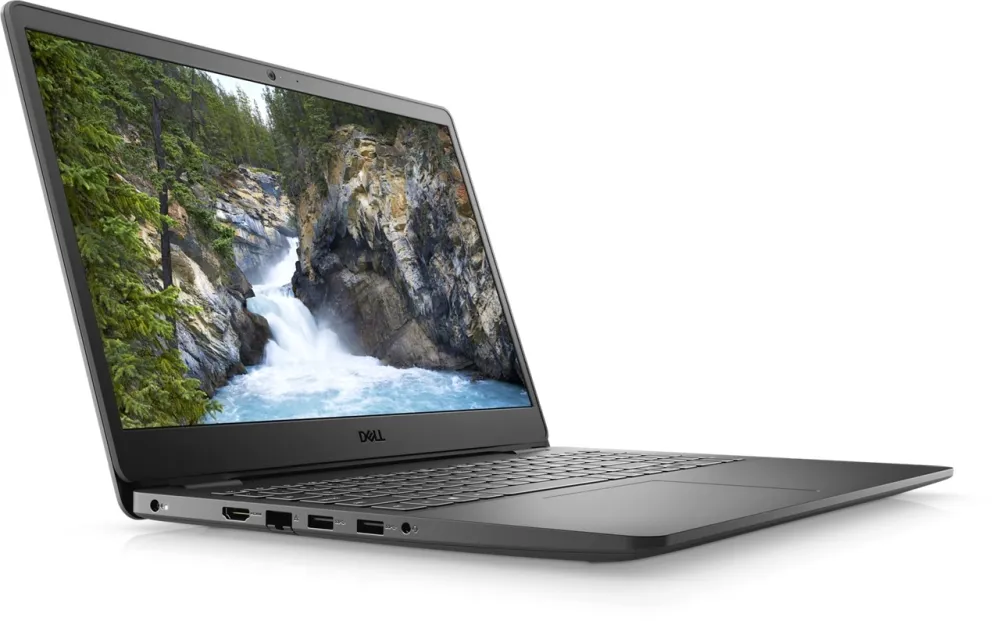 Лаптоп, Dell Vostro 3500, Intel Core i3-1115G4 (6M , up to 4.1 GHz), 15.6" FHD (1920x1080) WVA AG, HD Cam, 8GB, 1x8GB, DDR4, 2666MHz, 256GB SSD PCIe M.2, Intel UHD, 802.11ac, BT, Linux, Black, 3Y BOS - image 1