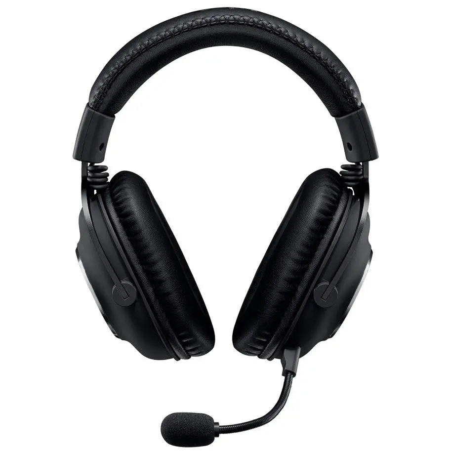 Слушалки, Logitech PRO Headset, PRO-G 50 mm Drivers, Leather/Mesh Memory Foam Ear Cushions, PRO Microphone, Black - image 1