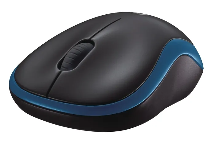 Мишка, Logitech Wireless Mouse M185 Blue - image 2