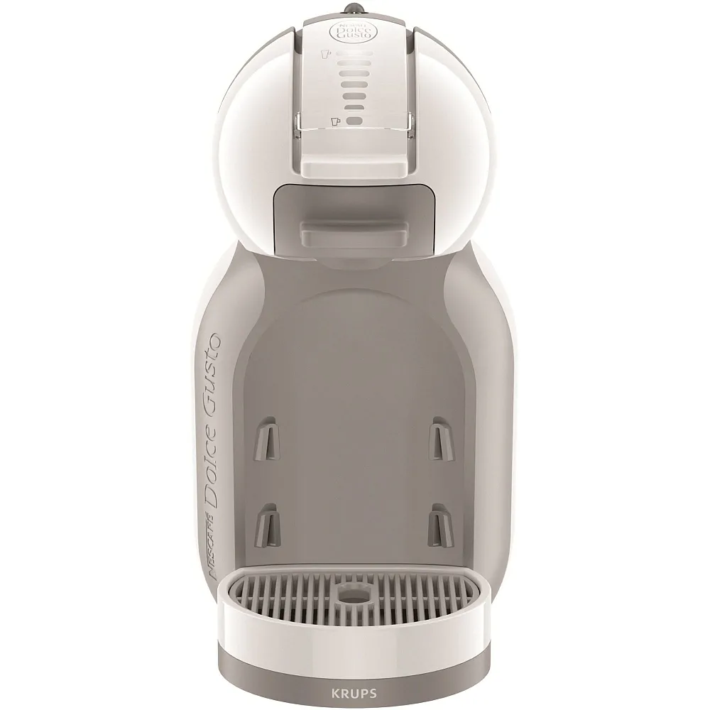Кафемашина, Krups KP1201, Dolce Gusto MINI ME, Espresso machine, 1500W, 0.8l, 15 bar, artic grey & white - image 1