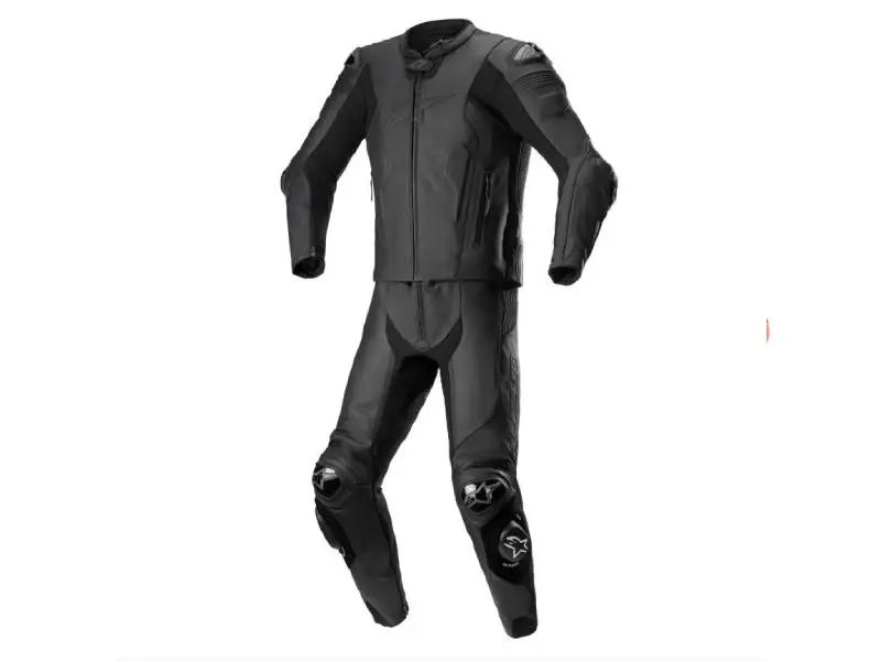 Костюм MISSILE V2 2-PIECE LEATHER SUIT BLACK BLACK ALPINESTARS