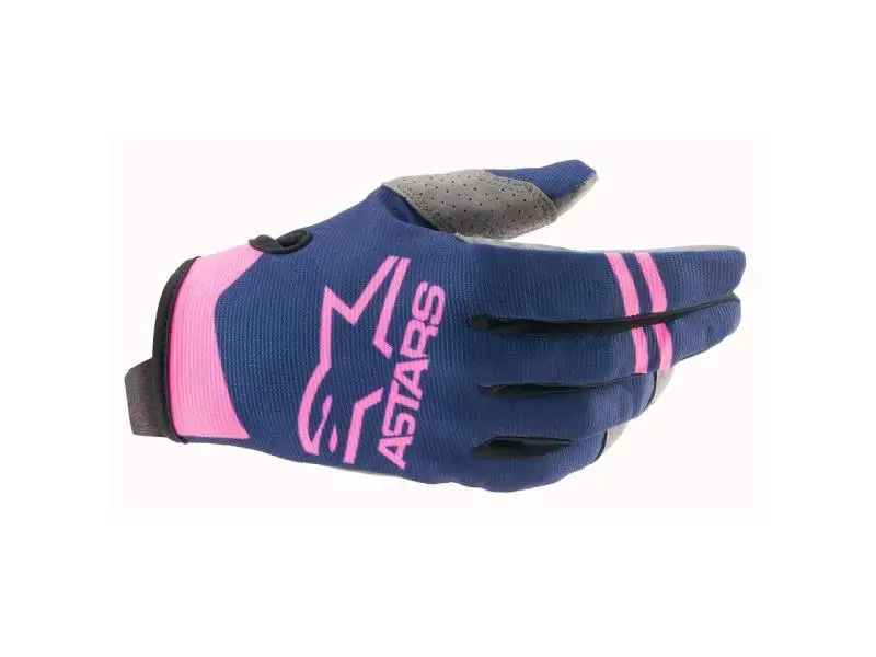 Ръкавици RADAR GLOVES DK BLUE PINK FLUO ALPINESTARS