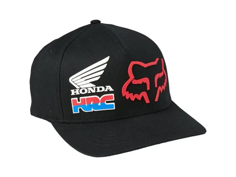 Шапка HONDA HRC FLEXFIT HAT BLACK FOX