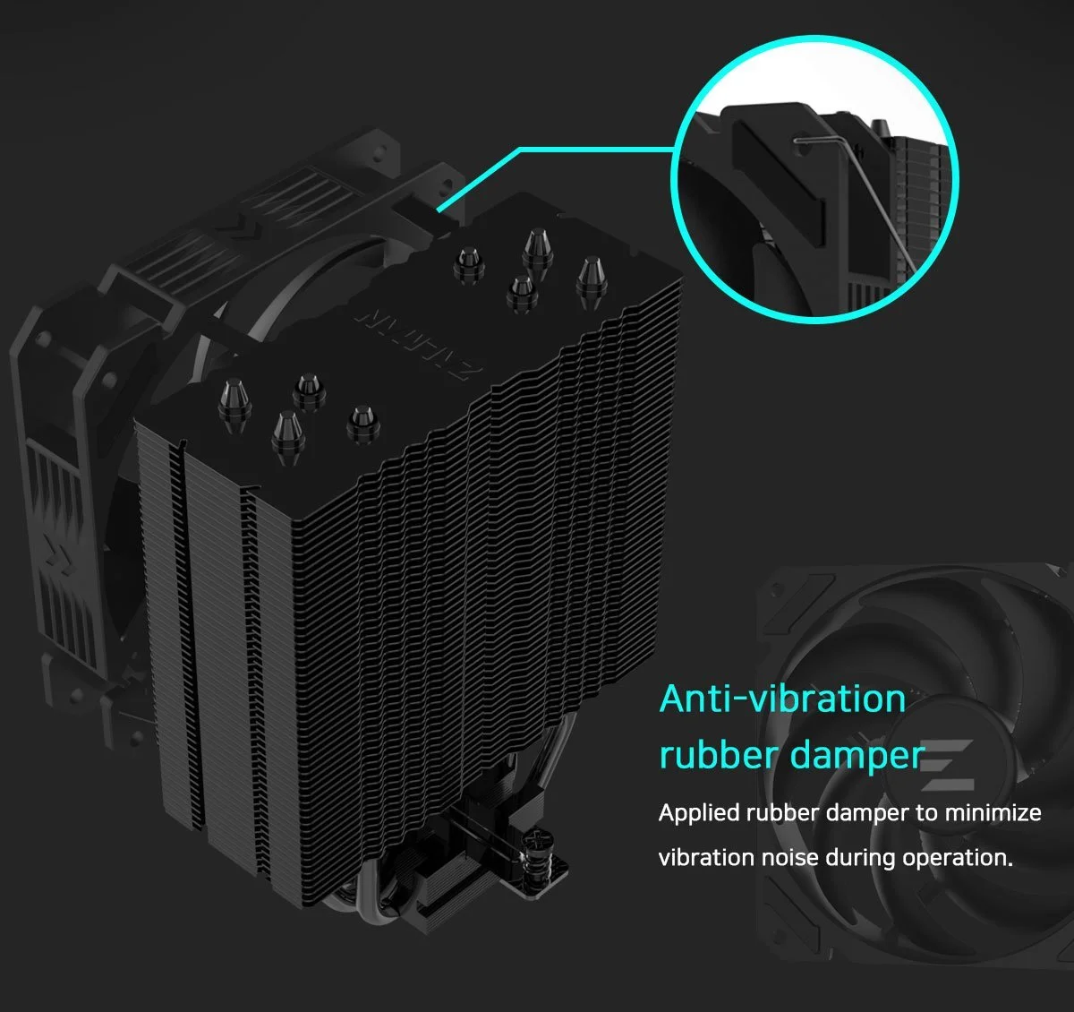 Zalman охладител за процесор CPU Cooler CNPS9X PERFORMA BLACK - image 7