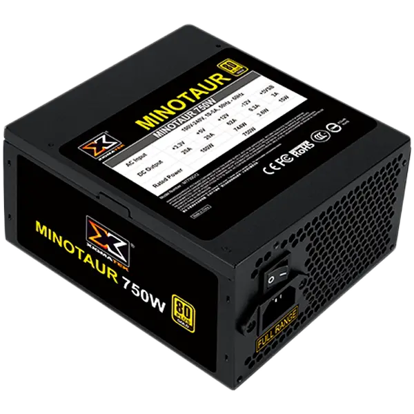 Xigmatek Minotaur 850W EN44665 EU, Full Range, LLC DC TO DC, 80PLUS Gold, Full Modular, Color Box, 5Y Warranty - image 1