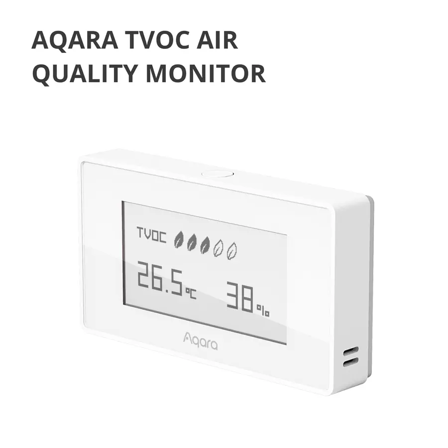 Aqara TVOC Air Quality Monitor: Model No: AAQS-S01; SKU: AS029GLW02 - image 3