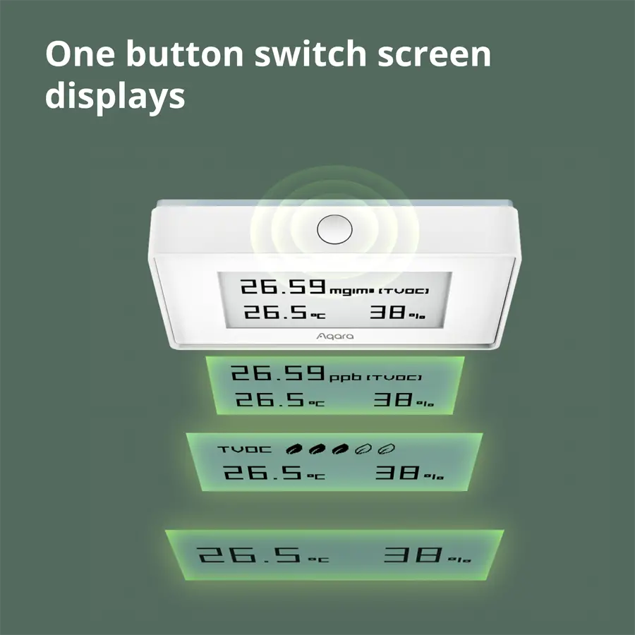 Aqara TVOC Air Quality Monitor: Model No: AAQS-S01; SKU: AS029GLW02 - image 39