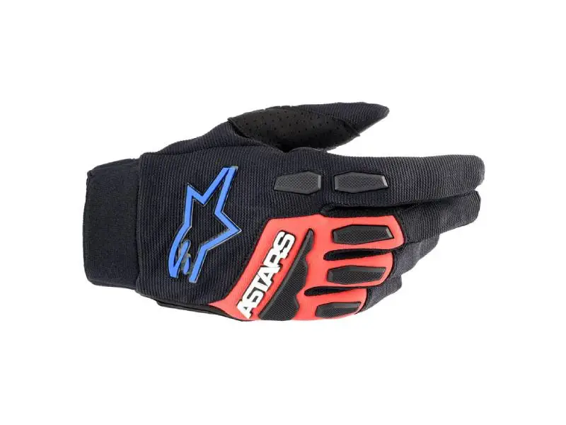 Ръкавици FULL BORE XT GLOVES BLK BRT RED BLU ALPINESTARS