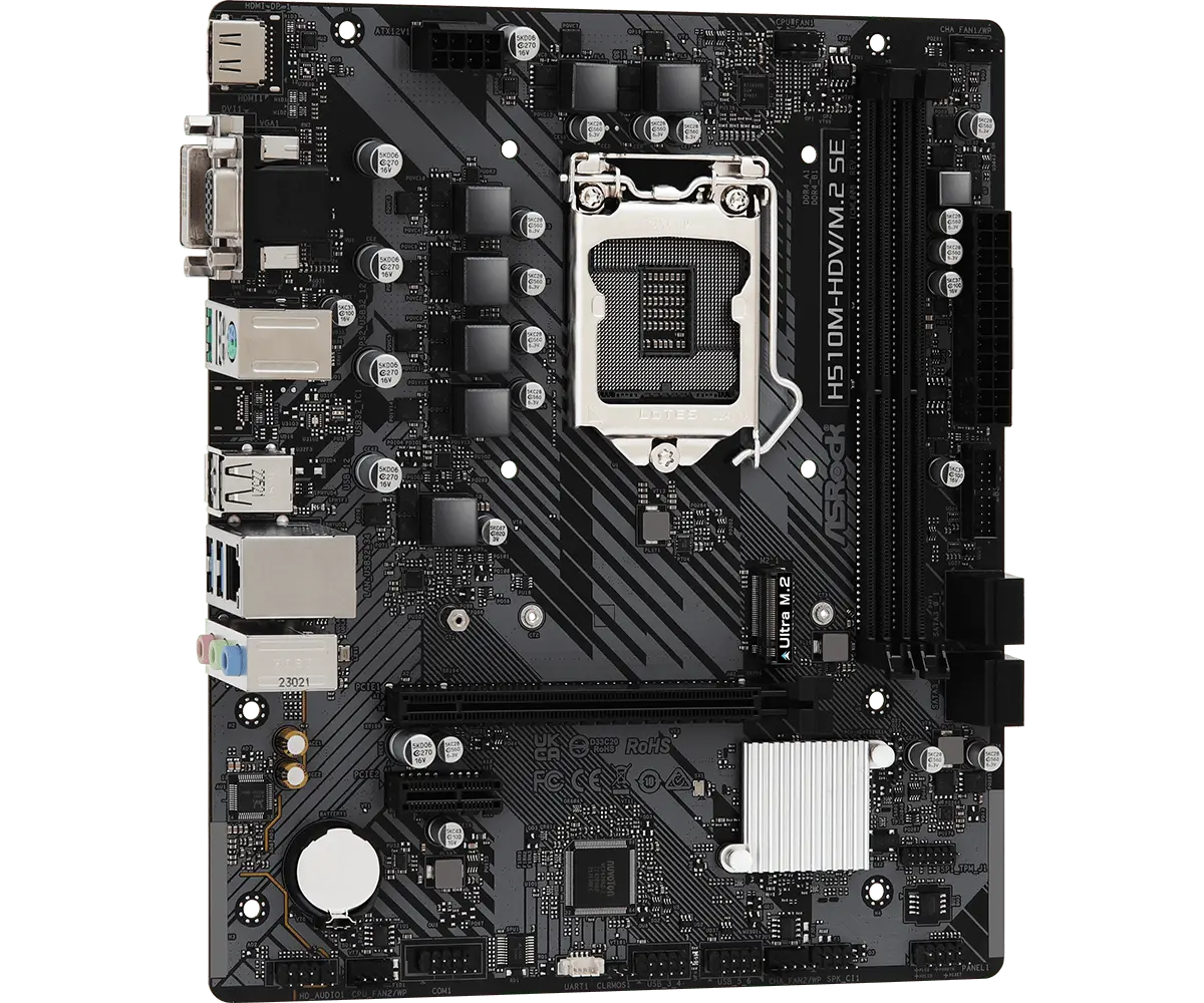 Дънна платка, ASROCK H510M-HDV/M.2 SE /1200 - image 3