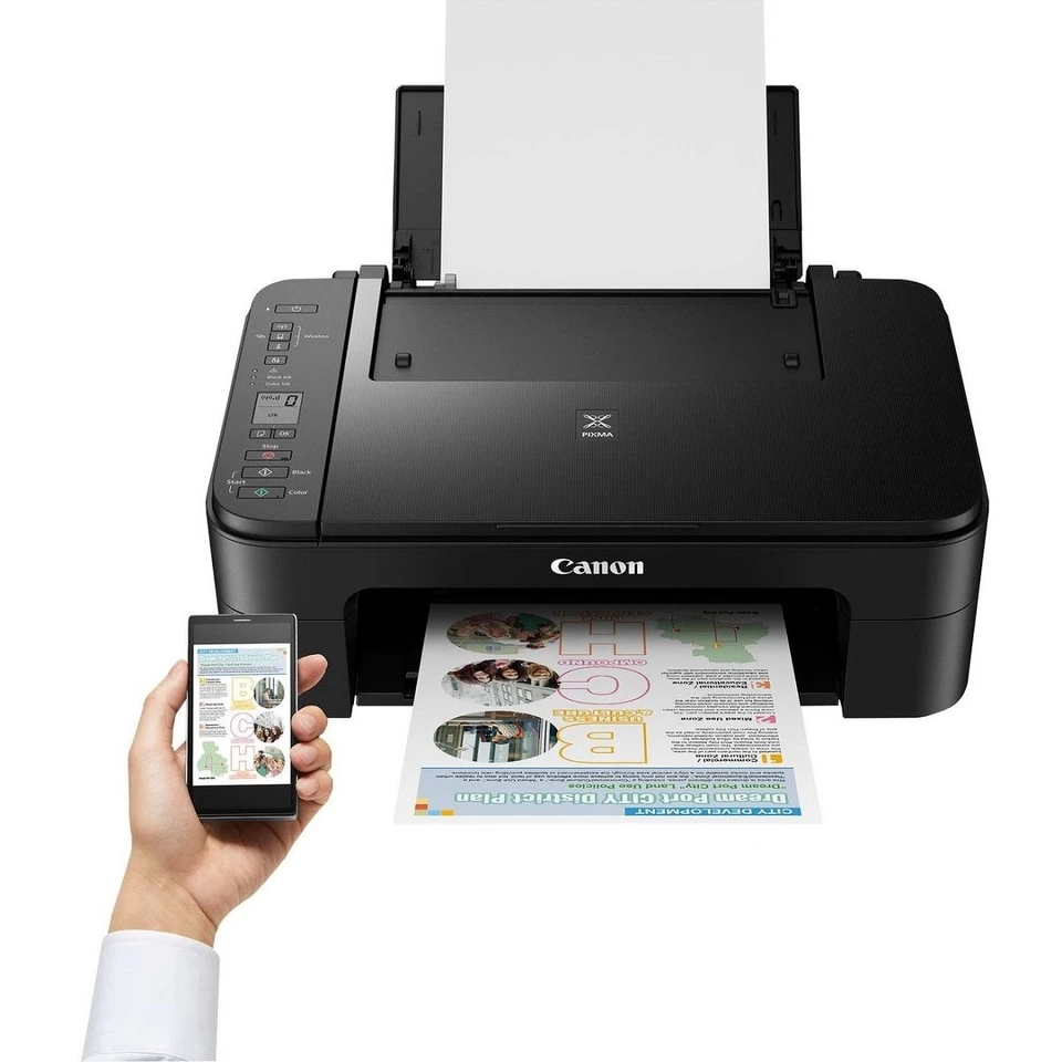 Мастилоструйно многофункционално устройство, Canon PIXMA TS3355 All-In-One, Black - image 2