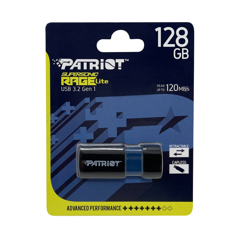 Памет, Patriot Supersonic Rage LITE USB 3.2 Generation 1 128GB - image 6