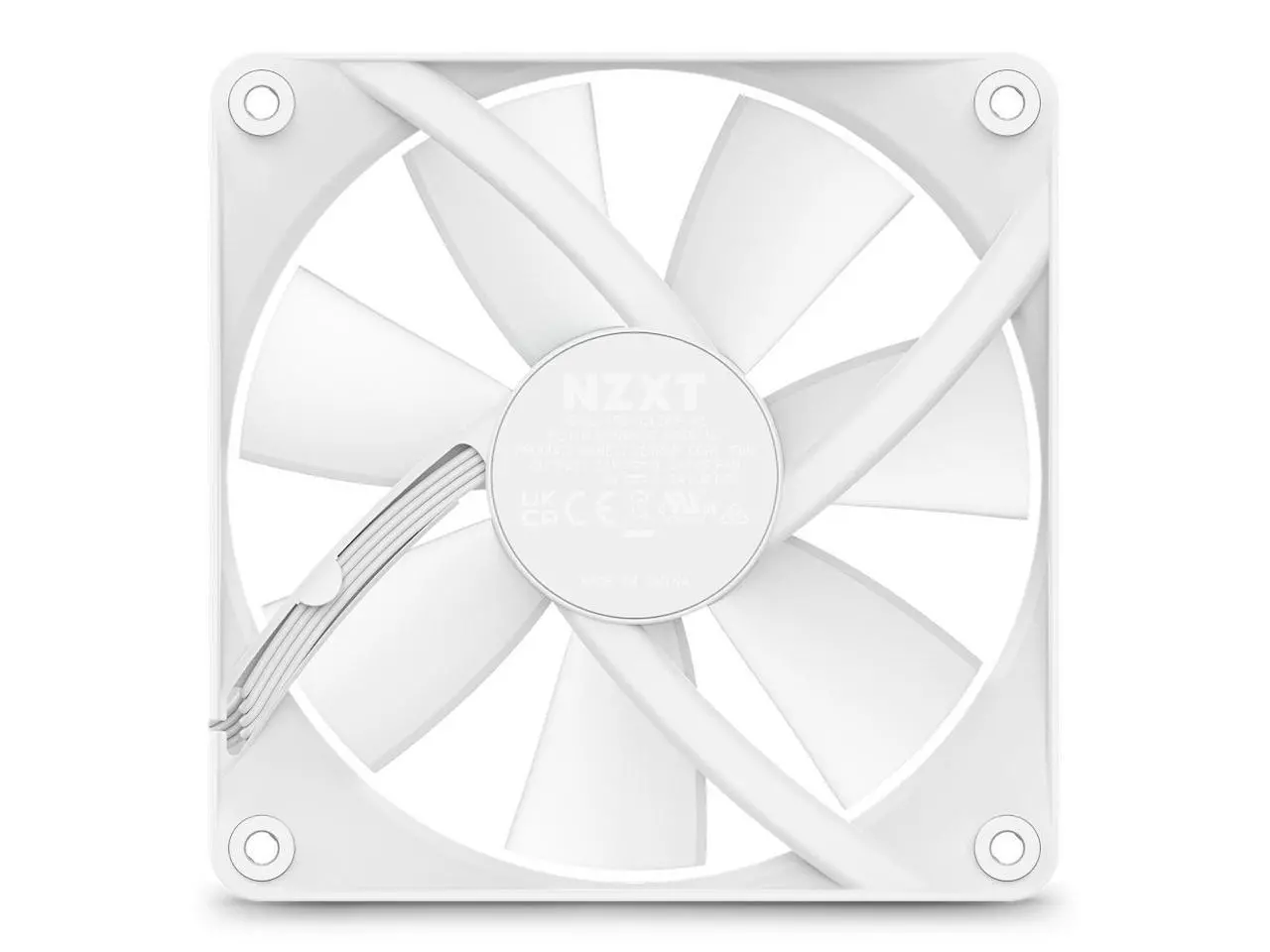 Вентилатор NZXT F120 RGB Core White 120mm - image 4