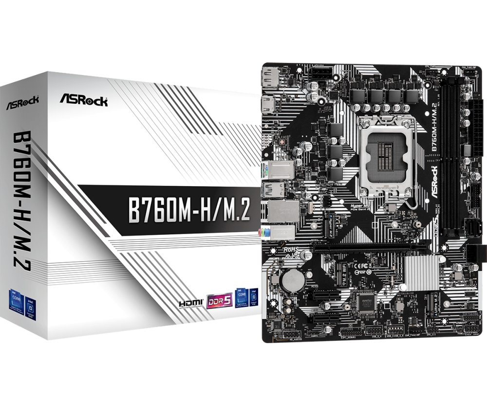 Дънна платка, Asrock B760M-H/M.2